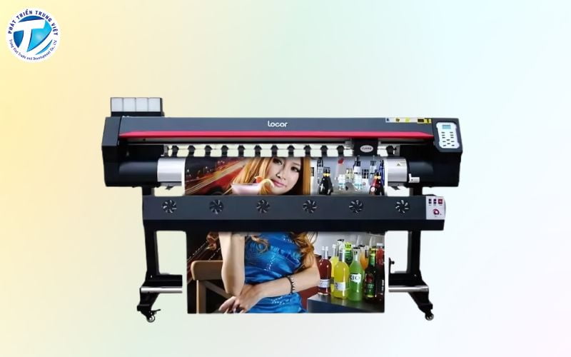 Máy in UV cuộn khổ nhỏ